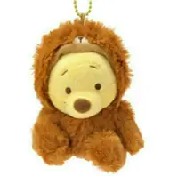 在飛比找Yahoo!奇摩拍賣優惠-全新 日本迪士尼商店 維尼熊變裝吊飾 維尼小熊絨毛掛件 小熊