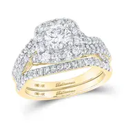 1 3/4 CT-Diamond 3/4CT-CRD BELLISSIM BRIDAL SET CERTIF