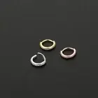 Europe and America Round Cubic Zircon Nose Ring Festivals