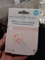 We R Memory Keepers Button Press Paper Clip Kit