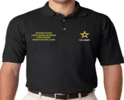 118TH CAVALRY REGIMENT* ROUGH RIDERS* EMBROIDERED POLO.OFFICIALLY LICENSED