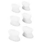 1 Pair Silicone Toe Separators Overlap Toe Divider Hallux Valgus Corrector