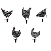 Rooster Animal Pile Decoration Stake Garden Gardening Decorate