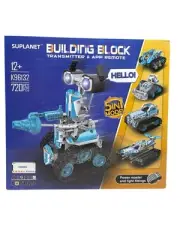 STEM Build Block Transmitter App Remote Makes 5 Models Robots NEW 12+ 720 PCS