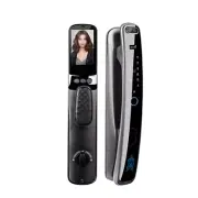 Face Recognition Unlock Digital Door Lock With FIngerprint Password Camera