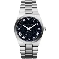 在飛比找Yahoo奇摩購物中心優惠-Michael Kors 璀璨繁星經典大錶盤腕錶-寧靜海藍/