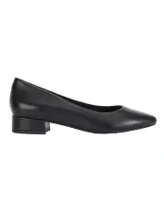[Easy Steps] Janine Black Glove Heeled Shoes