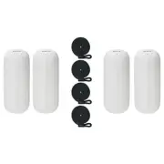Extreme Max 8.5 in. x 20 in. BoatTector HTM Inflatable Fender Value in White