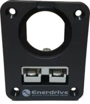 Enerdrive 50A Anderson Panel Mount Plug Holder and 1 Socket Hole