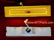 FORD 80-86 PICK UP CLEAR side markers NEW SET OF 2 w Built-in LED Pair