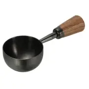 Coffee Measuring Spoon, 1.4" x 0.8" Coffee Scoop Black
