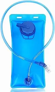 AUPERTO 1.5 L Hydration Bladder, BPA Free Leak-Proof Water Bladder Large Opening Military Backpack Water Reservoir for Cycling Hiking Camping Running