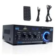 Stereo Home Audio Amplifier Receiver AK45, 600W Bluetooth 5.0 HiFi Stereo