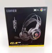 Edifier G4 TE Gaming 7.1 Surround Sound Headset USB Black Microphone RGB colors