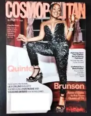 (NEW) COSMOPOLITAN Magazine ISSUE 8 2022 QUINTA BRUNSON Party FREE FAST SHIP