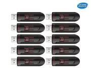 SanDisk 64GB Cruzer Glide USB 3.0 Flash Drive Pen Drive Thumb Drive (10 Pack)