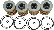 Motorcycle Oil Filter For YFM600 YFM700 XV125S XC200 FZR250 SR250 TT250 XC250 XT250 XV250 XVS250 YD250 BW350 SR400(4PCS)