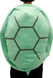 Wearable Turtle Shell Pillows Turtle Plush Pillow Soft Stuffed Turtle Plush Pillow Funny Creative Tortoise Costume Toy 39.4inch Multi-Purpose Turtle Shell Pillow for Adults Kids Birthday Gift