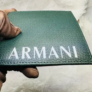 Armani 正品 短夾