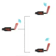 1080P Wireless HDMI Transmitter Receiver Extender Video Audio Share PC TV Screen