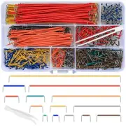 2-125 mm Breadboard Jumper Wire Kits, PCB Circuit Boards Jumper Wire Cables A...