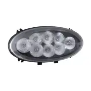 LED Oval Upper Cab Light - Flush Mount Flood/Spot Combo Fits John Deere