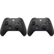 2 Pack Microsoft Xbox Bluetooth Wireless Controller For Series X/S - Carbon Blac