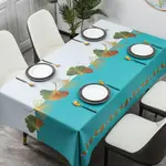 PVC桌布桌布茶几布防油一次性桌布蕾絲刺繡桌布