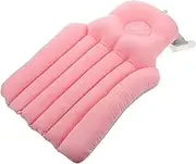 KAILIKETIY Portable Bathtub with Backrest and Cushion for Adults Bathing for Home Travel and Camping Design for Relaxation and Easy Storage