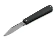 Boker Solingen Barlow Slip Joint Folding Knife 2.5" N690 Blade, Canvas Micarta