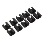 10pcs Brake Cable Guide Hose Frame Fixture for MTB Road Bikes (Hydraulic)