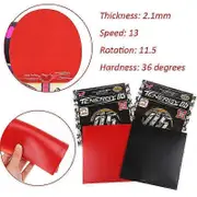 Butterfly Tenergy 05 Table Tennis Rubber Ping Pong Rubber Sponge 2.1mm Reverse Adhesive Racket Cover Training Accessories17*16.5cmBlack SZRH A-M