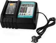 [Abatinvo] DC18RC DC18RD DC18RA Rapid Battery Charger, Compatible with Makita Tools 14.4V-18V LXT Li-ion Battery BL1815 BL1820 BL1830 BL1850 BL1860 BL1840 BL1430 BL1415