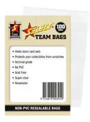 Select - Card Armour Team Bags (100ct) = 100 Team Bags
