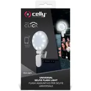 Celly Click Universal Phone Selfie Light with 3 Tones (White)