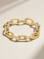 [David Yurman] David Yurman - Madison 18-karat Gold Diamond Bracelet - M M Gold