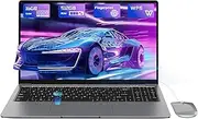 Laptop Computer - 15.6 inch FHD Display Laptop with Cerelon N5095 Processor, 16GB DDR4 512GB SSD Laptop PC, Business Laptop with Fingerprint, Backlit Keyboard, WiFi 5, Bluetooth 4.2, HDMI, USB 3.0