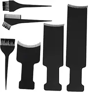 NULYLU 6pcs Hair Dye Kit Brush Highlights Plate Hair Coloring Tools for Professional Home Use