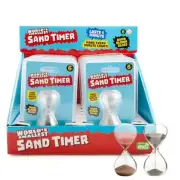 444246 WORLDS SMALLEST SAND TIME 6CM TALL HOURGLASS THAT LASTS FOR 1 MINUTE