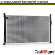1x New Radiator for Lexus IS200t 16-17 IS300 18-20 RC200t 16-17 RC300 18-23 2.0L (for: Lexus)