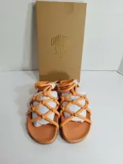 Charlotte Store Noemi Apricot Gladiator Sandal (NEW) womens size 9