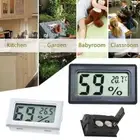 Digital LCD Thermometer Hygrometer Mini Humidity Meter Gauge Measuring Tools