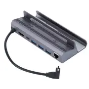 6 in 1 USB C Hub USB C Docking Station to -COMPatible 4K60Hz RJ45 PD100W4048