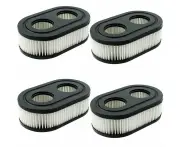 4 Piece Lawnmower Filter Replacement - Lawnmower Air Filter, Replacement Engine Air Filter, Lawnmower Engine Replaces 798452 593260 5432K