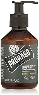 Proraso Beard Wash Fragrance Cypress & VETYVER 200ML, 200 ml