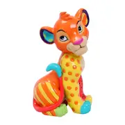 Disney Britto - Simba Sitting Mini Figurine, 9cm H
