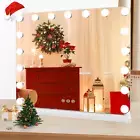 Hollywood Vanity Mirror with Lights, 17 Dimmable LED Bulbs 3 Color Lighted Makeu
