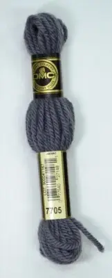 DMC Tapestry Wool #7745 Dark Steel Grey Laine Colbert wool 8m Skein