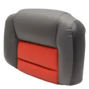 Tracker Marine Black / Charcoal / Red Vinyl Boat Jump Seat - Back Rest Only