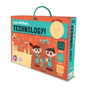 Sassi Book & Model Set Learn All About Technology Kids Educational Fun Play 6y+